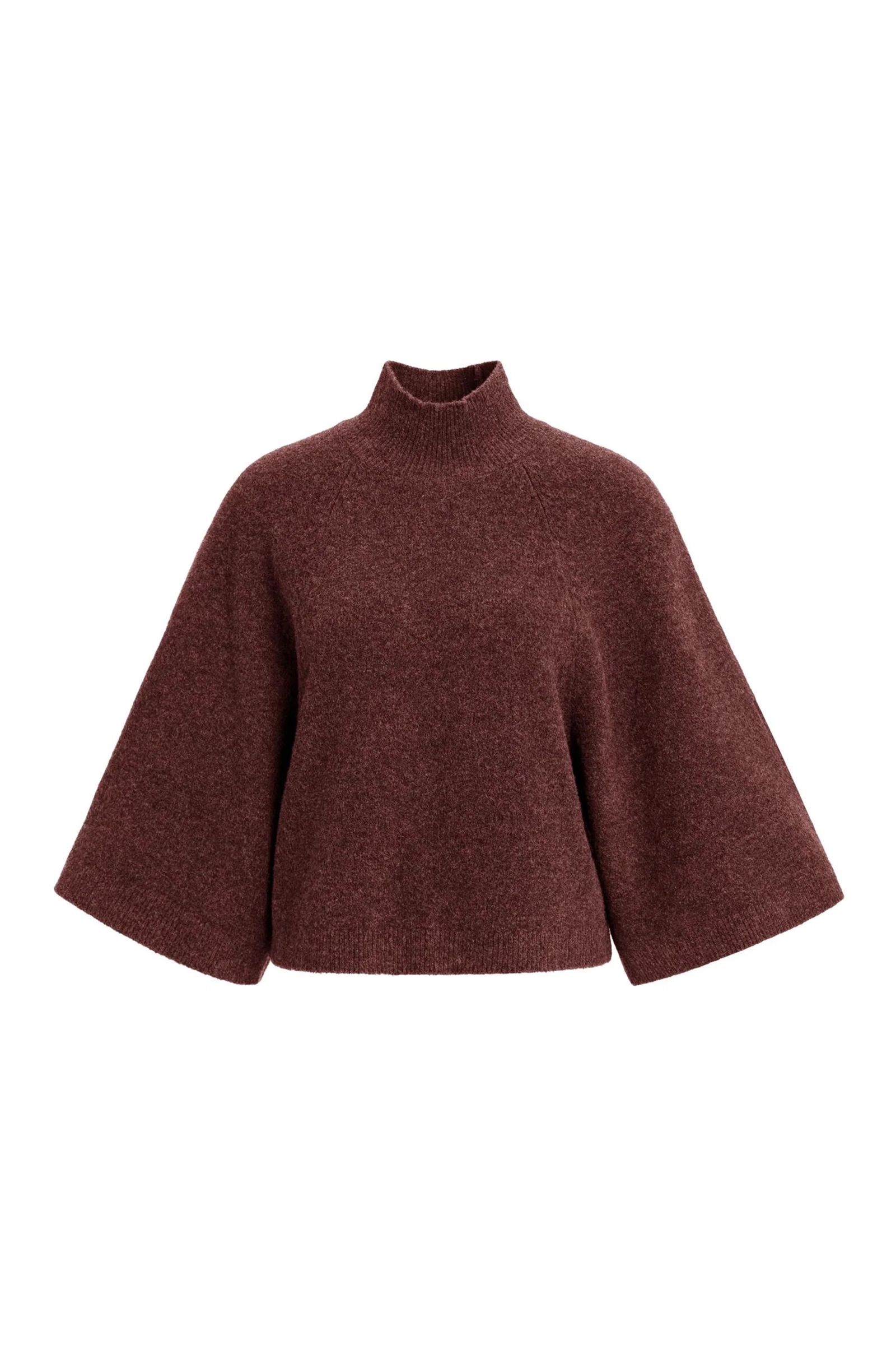 Dames sweater bruin