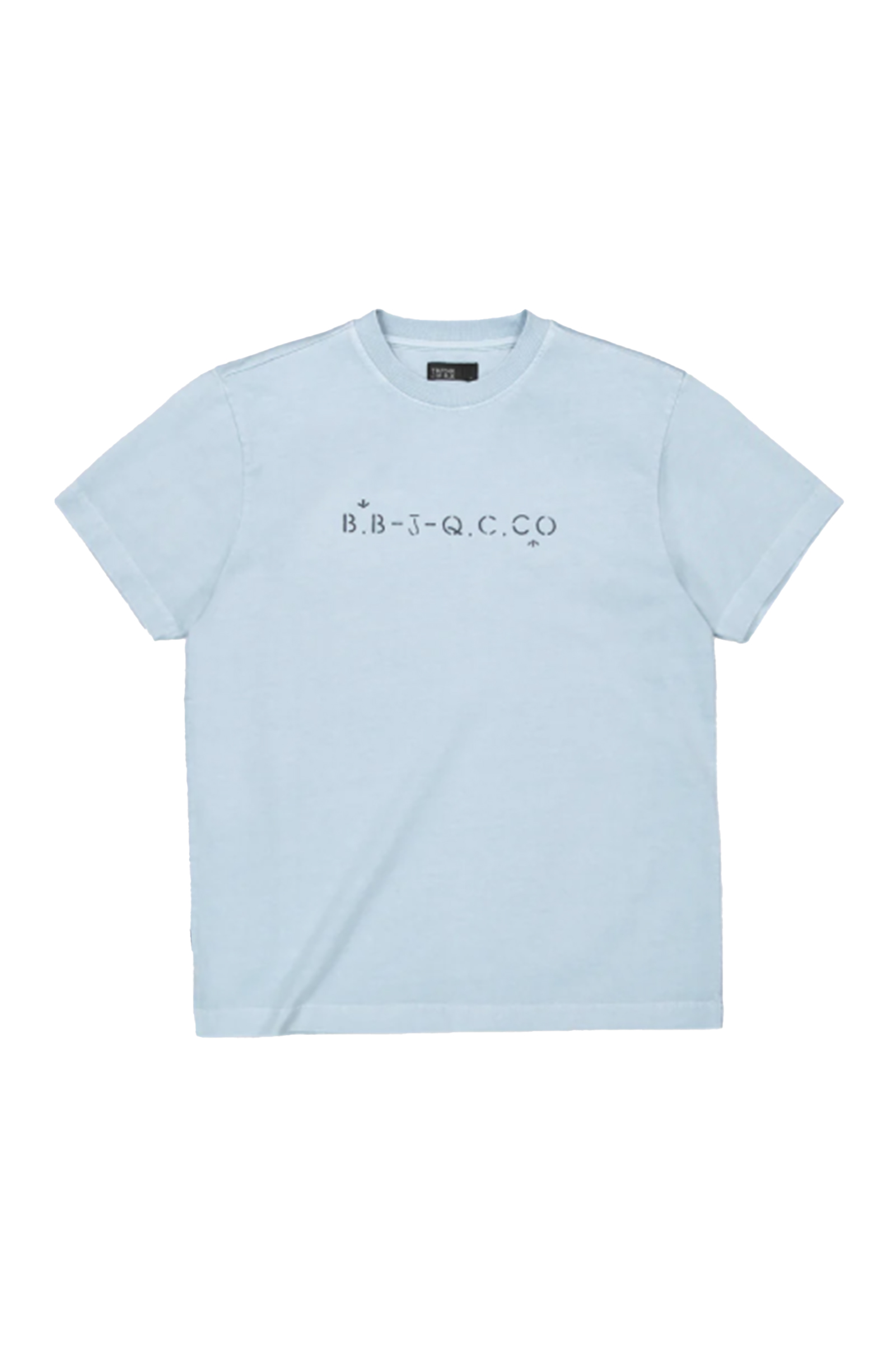 Heren t-shirt kortemouw blauw