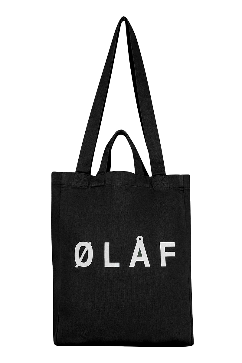 Olaf Hussein TOTE BAG Zwart-1 1