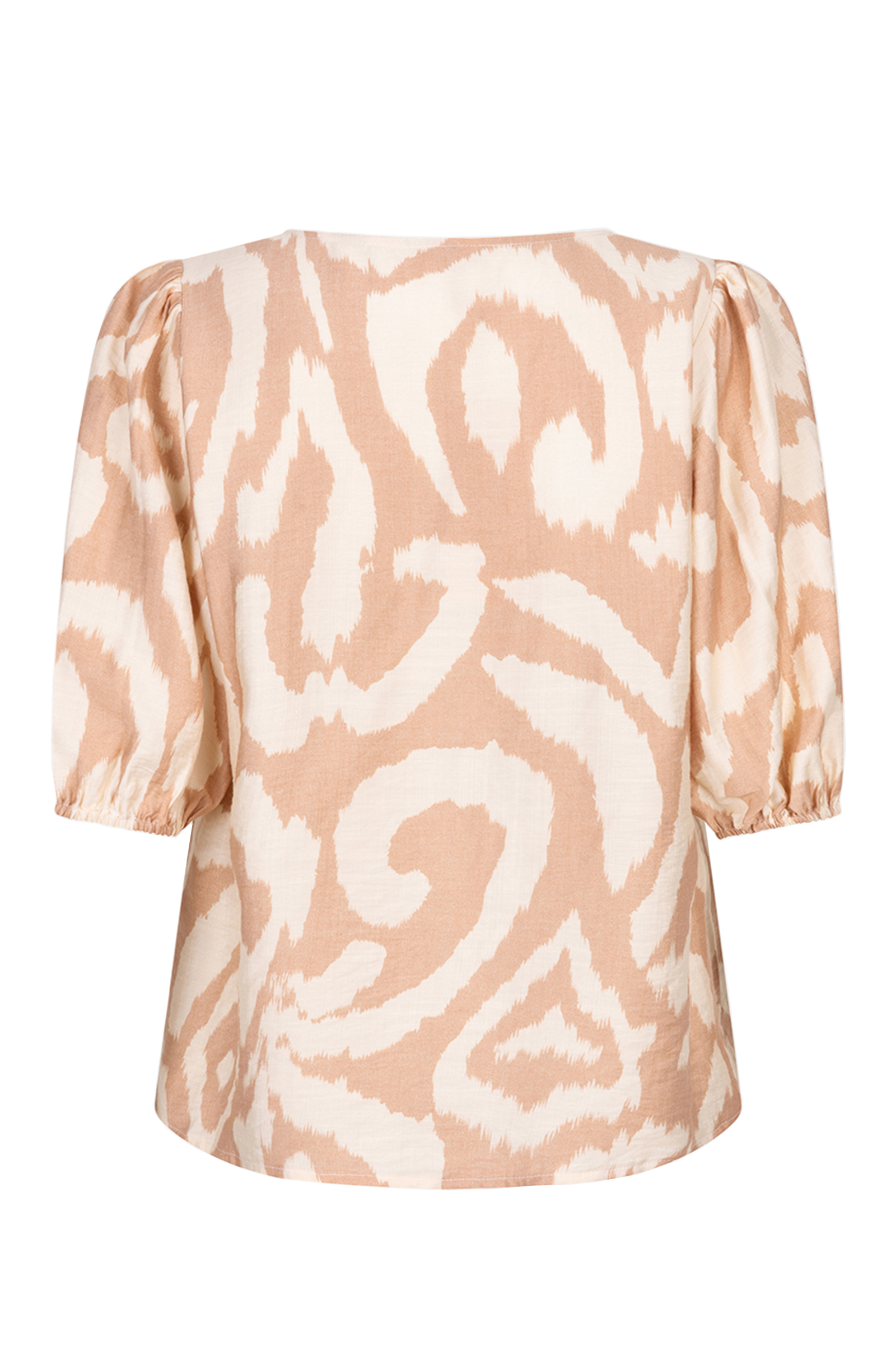 Esqualo Blouse Solar Swing bruin/beige-1 3