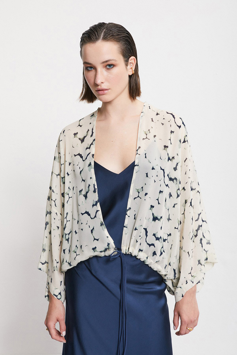 Dames blazer groen