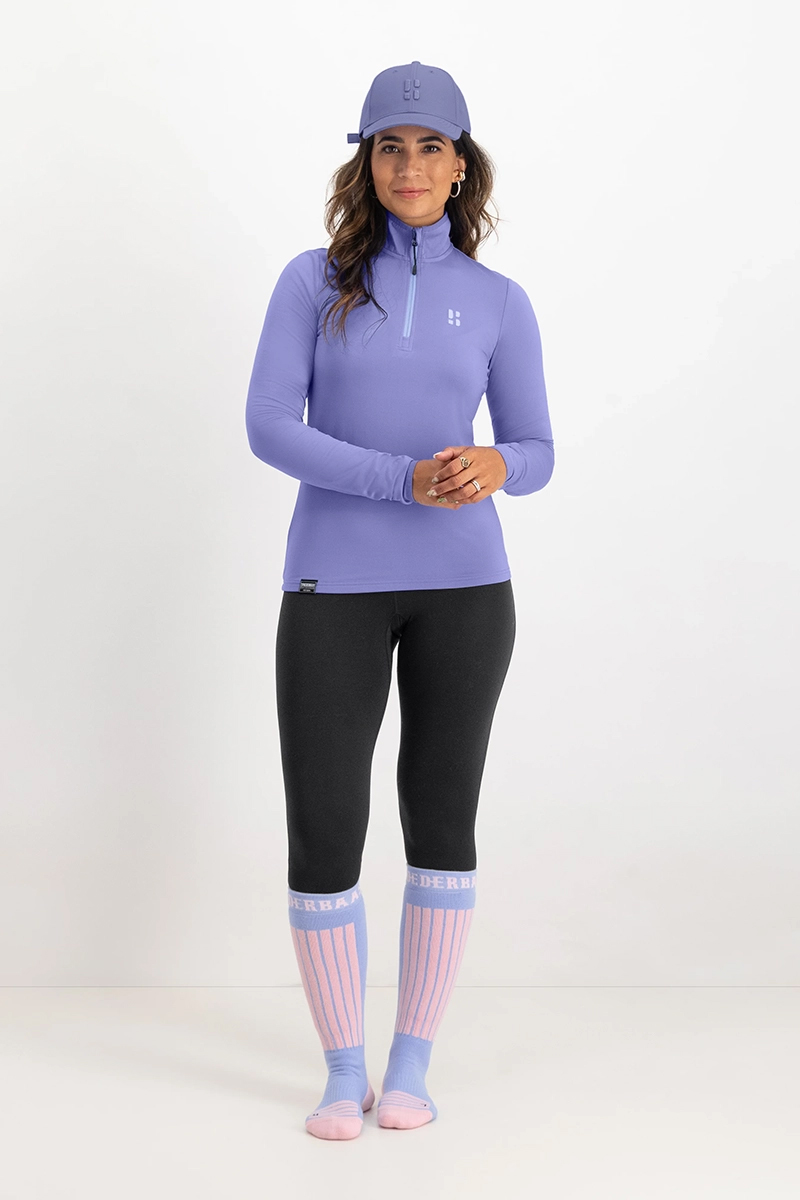 Wintersport kousen ski senior rose
