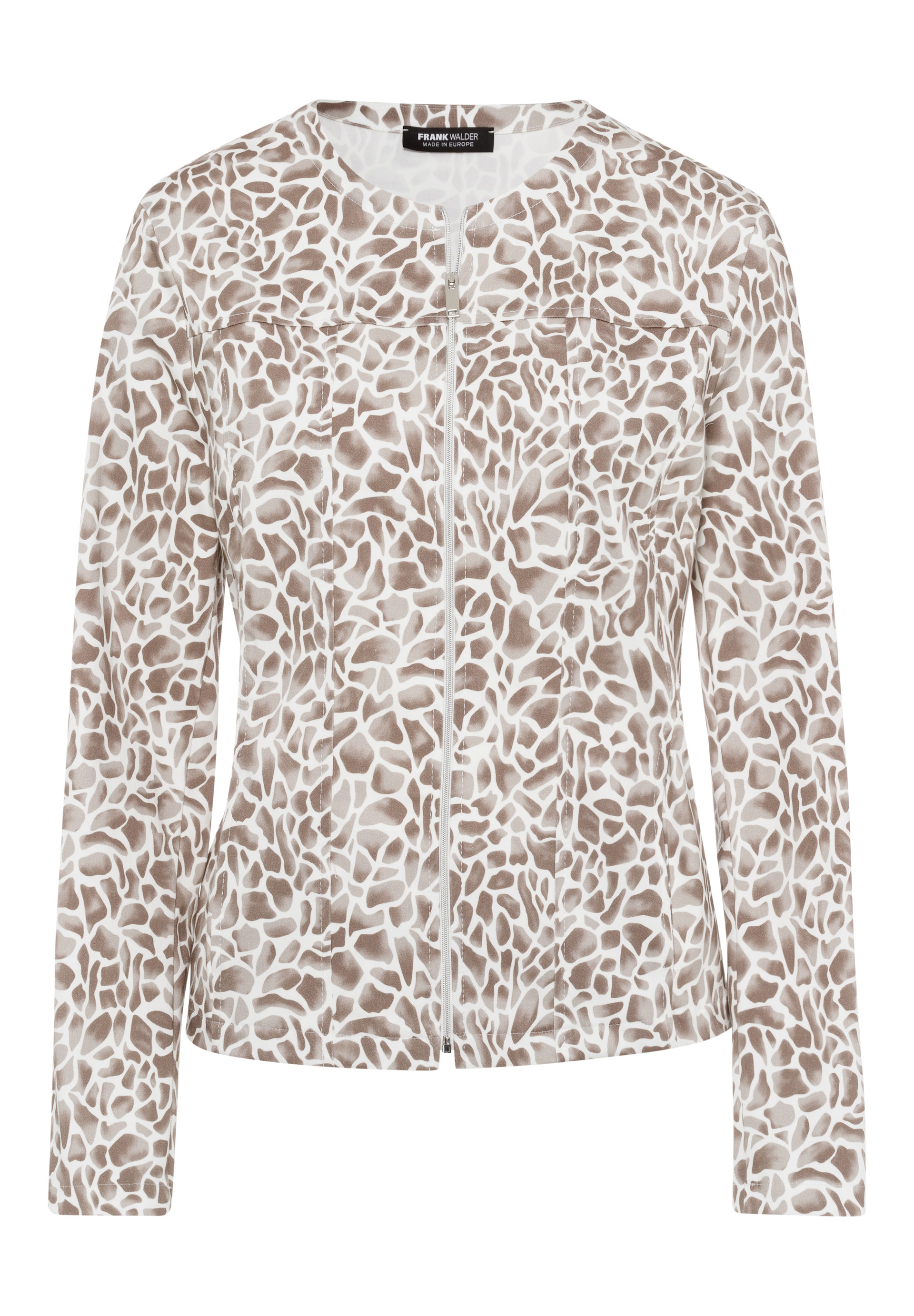 Dames blazer bruin