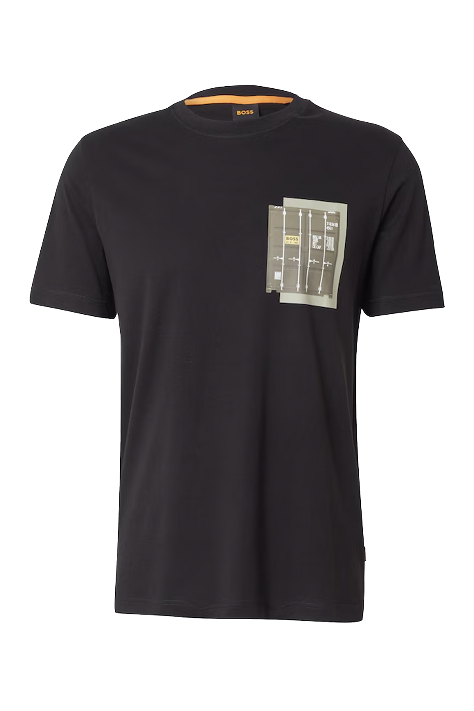 Heren t-shirt kortemouw zwart