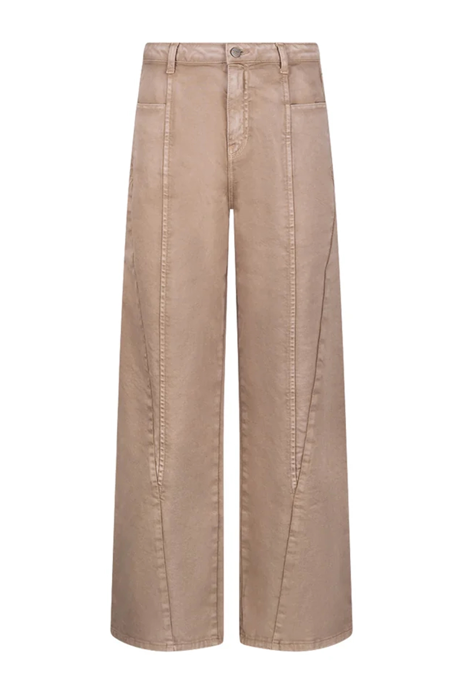 Dames broek bruin