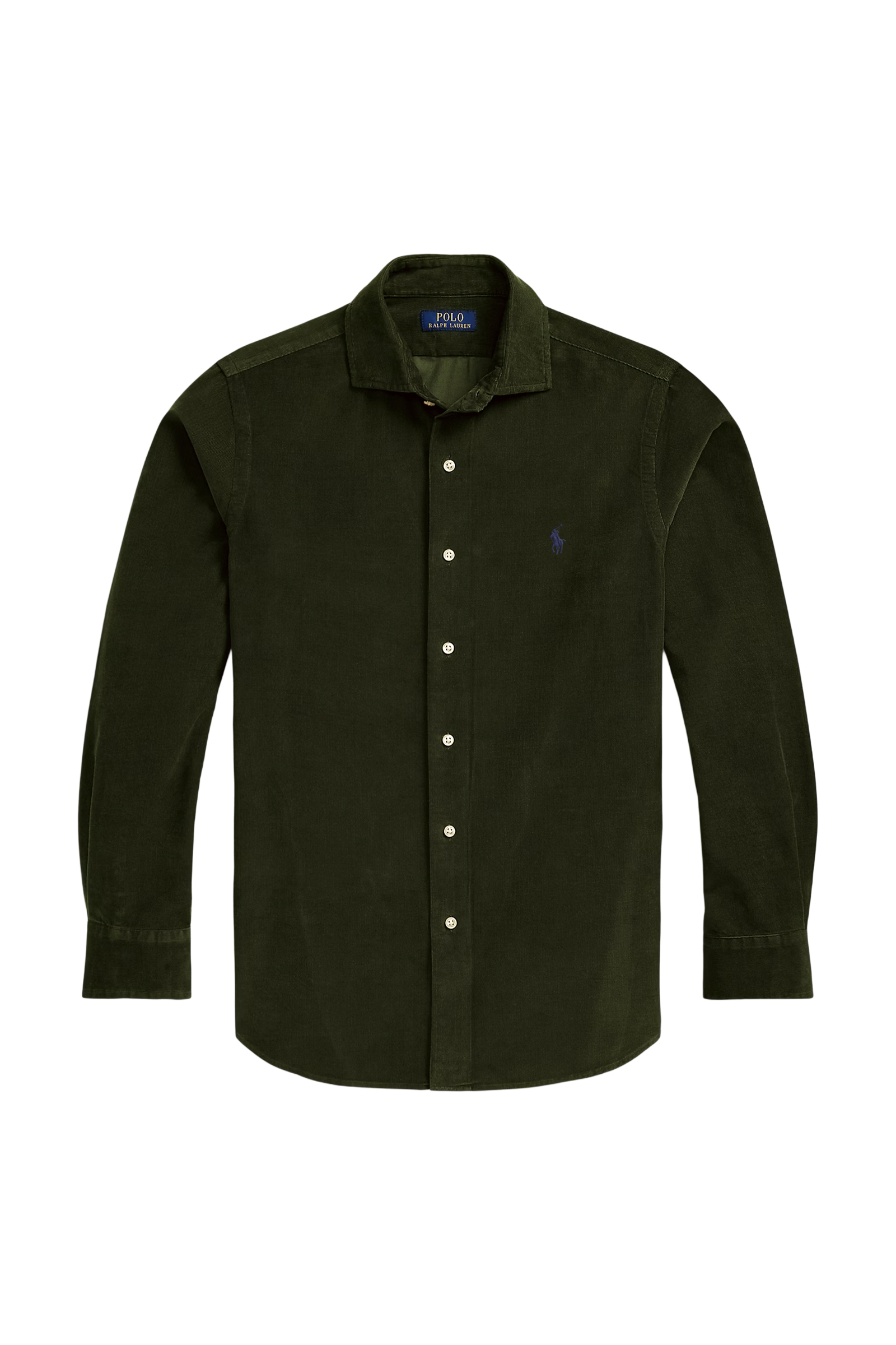 Heren overhemd lm casual groen