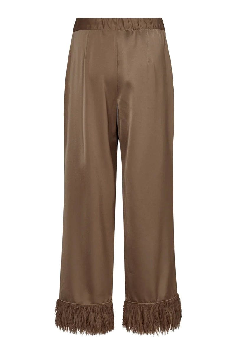Dames broek bruin