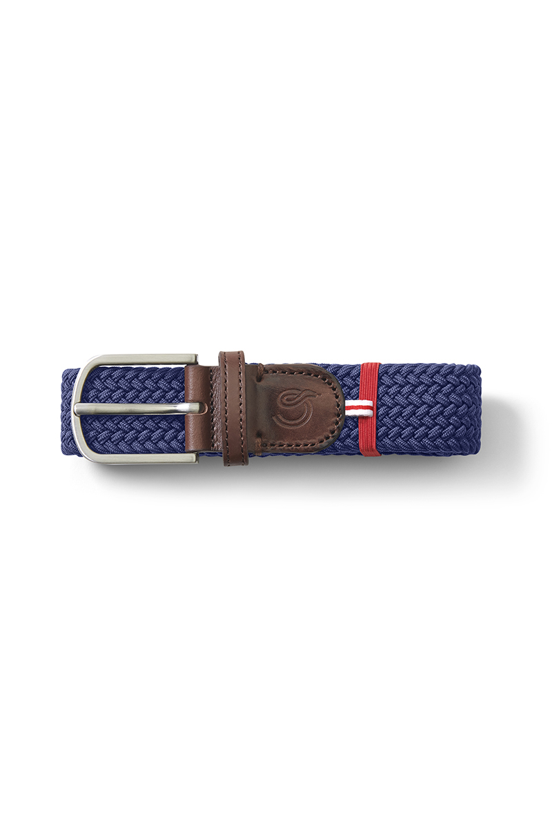 Heren riem blauw