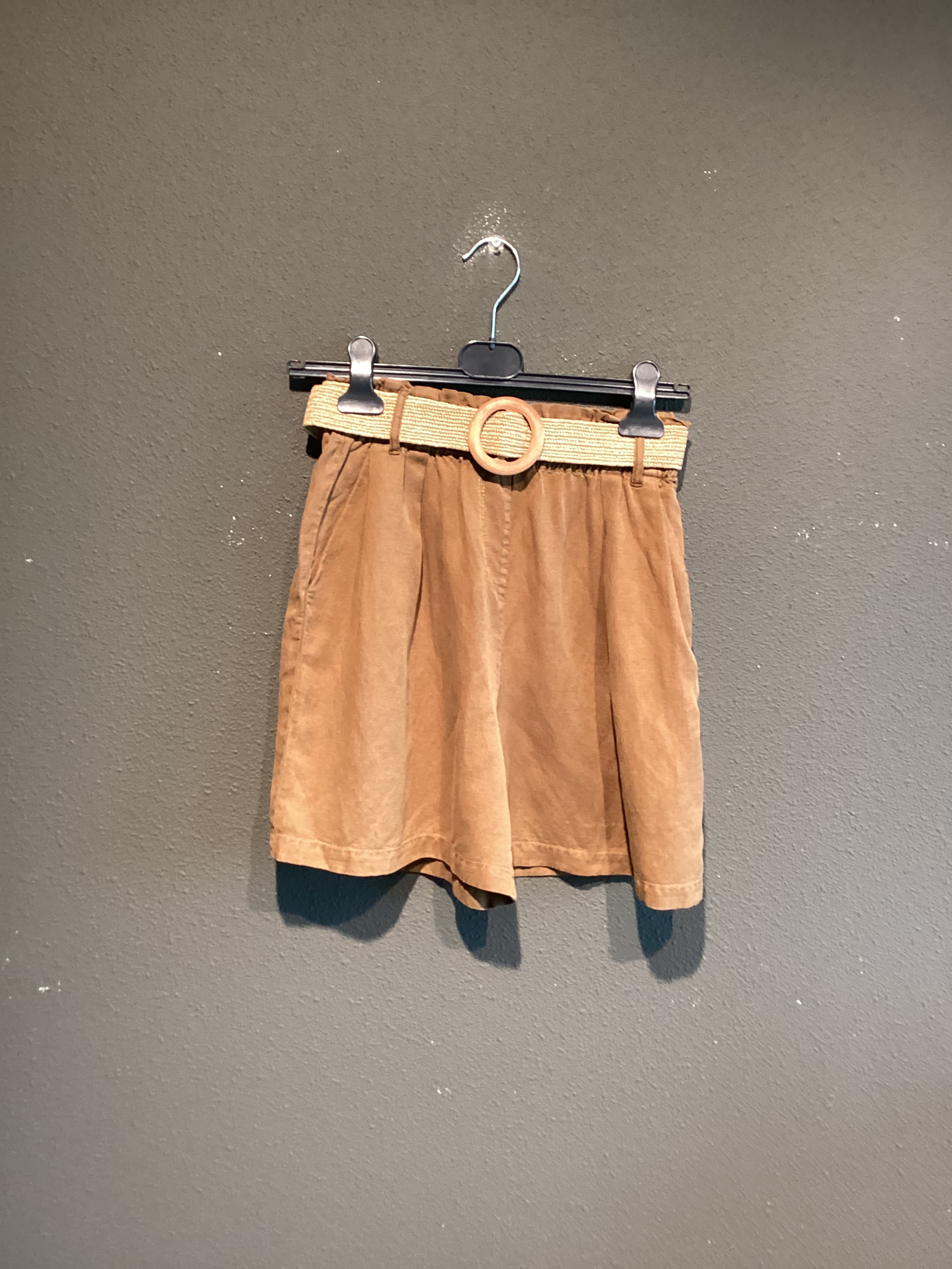 Geisha Shorts bruin/beige-1 1
