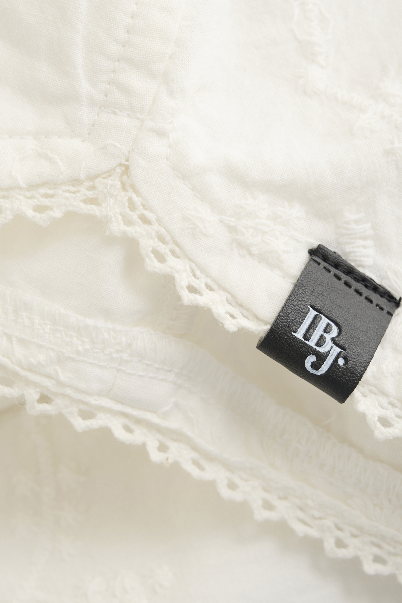 Meisjes short wit