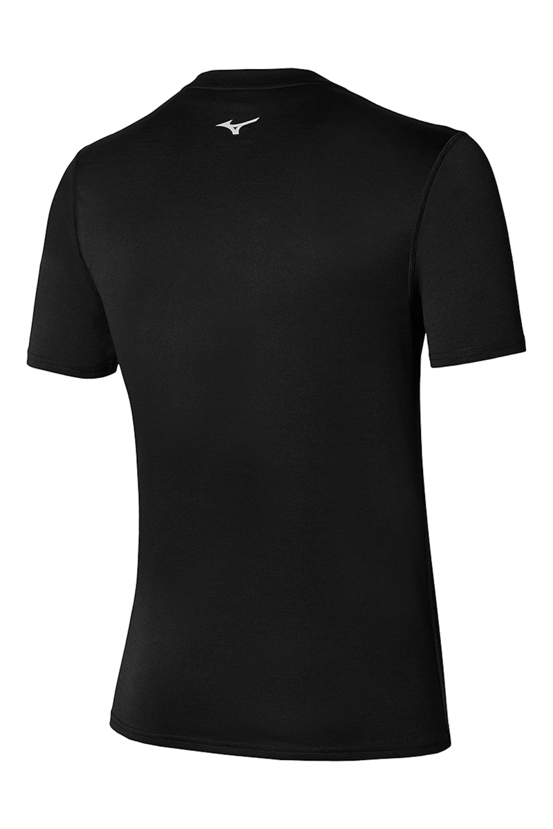 Fitness heren t-shirt km zwart