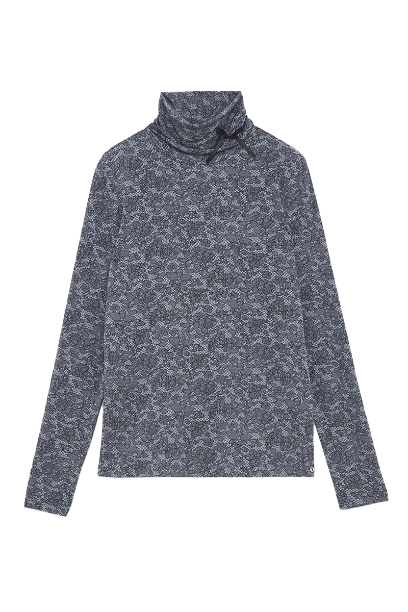 Dames top grijs