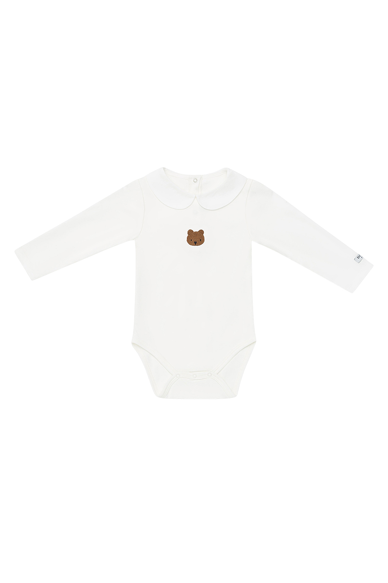 Donsje Amsterdam Davo bodysuit- bear Ecru-1 1