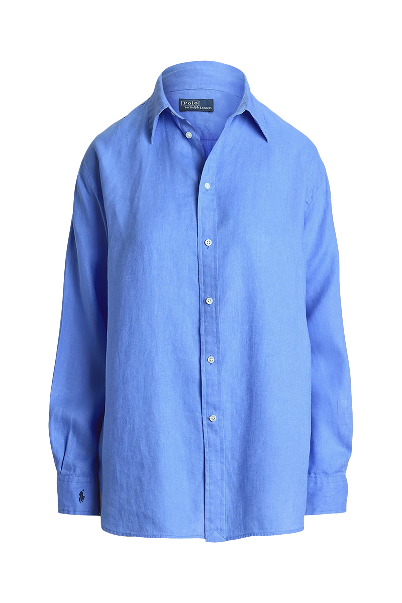 Polo Ralph Lauren CLASSIC LONG SL SHIRT Blauw-1 1