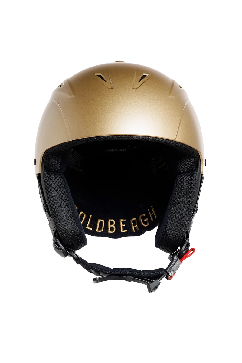 Wintersport helm senior goud