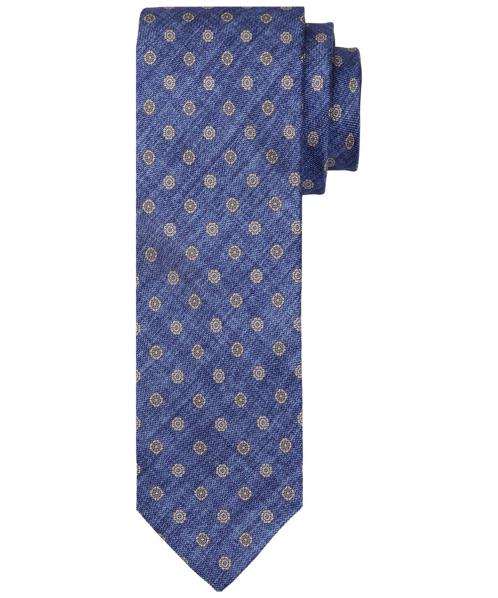 Profuomo TIE SILK PRINT ROYAL 00286435 Diversen-4 1