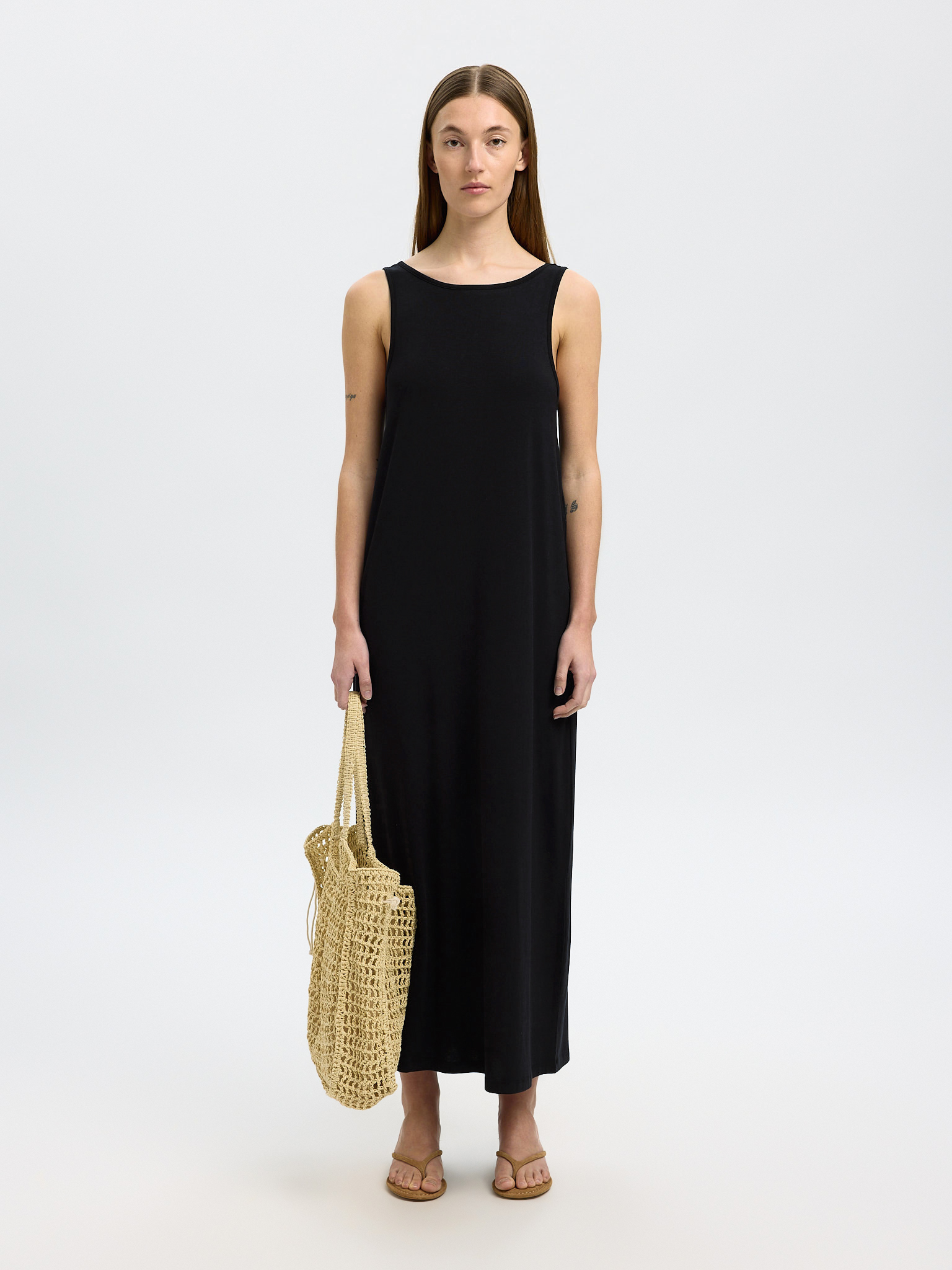 Selected SLFANOLA SL LOW BACK ANKLE DRESS NO 179099-Black 5