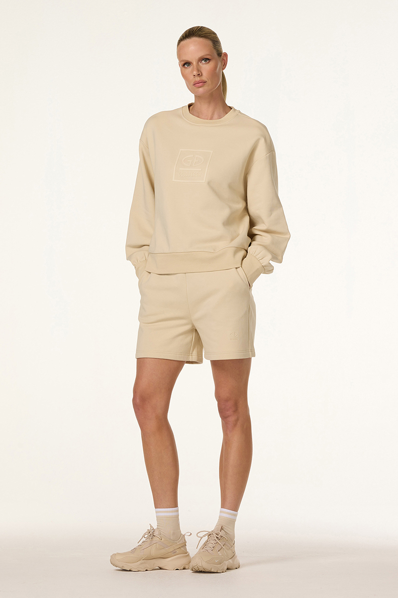 Casual dames sweater bruin