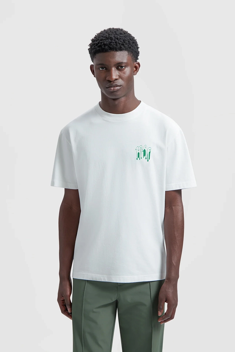 Heren t-shirt kortemouw wit