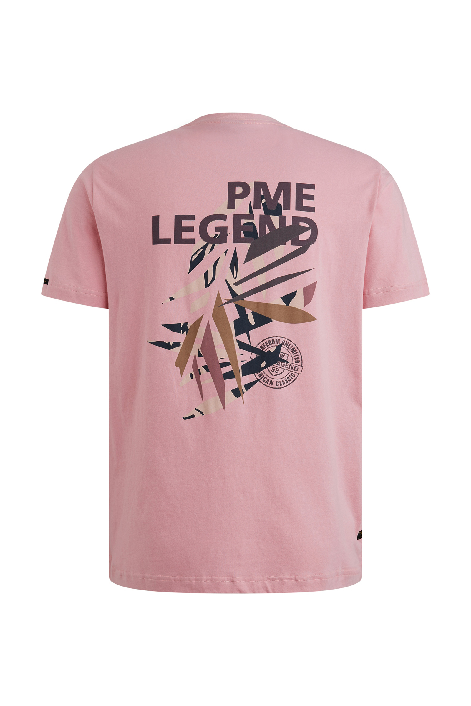 Heren t-shirt kortemouw rose