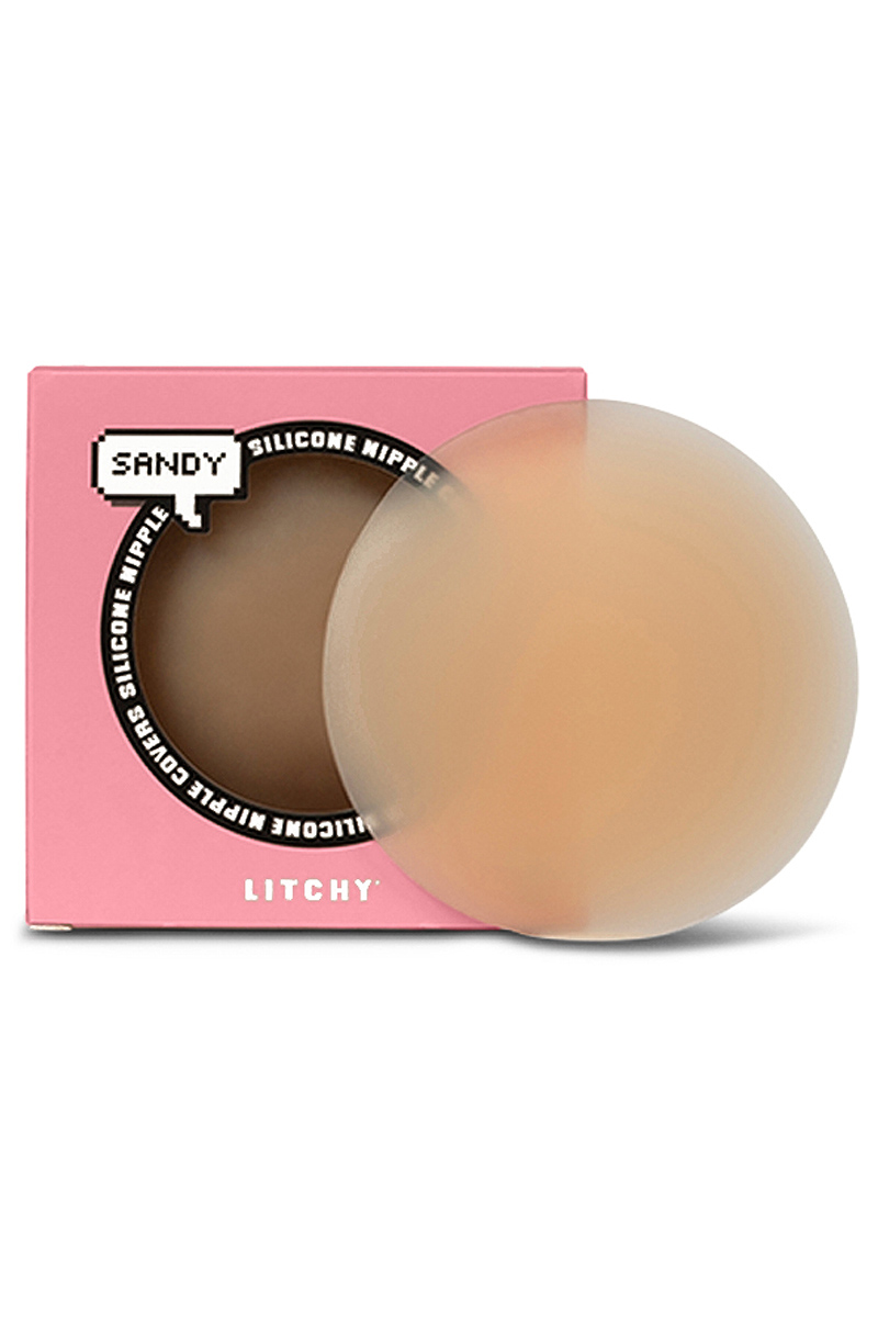 LITCHY Silicone nipple covers bruin/beige-1 1