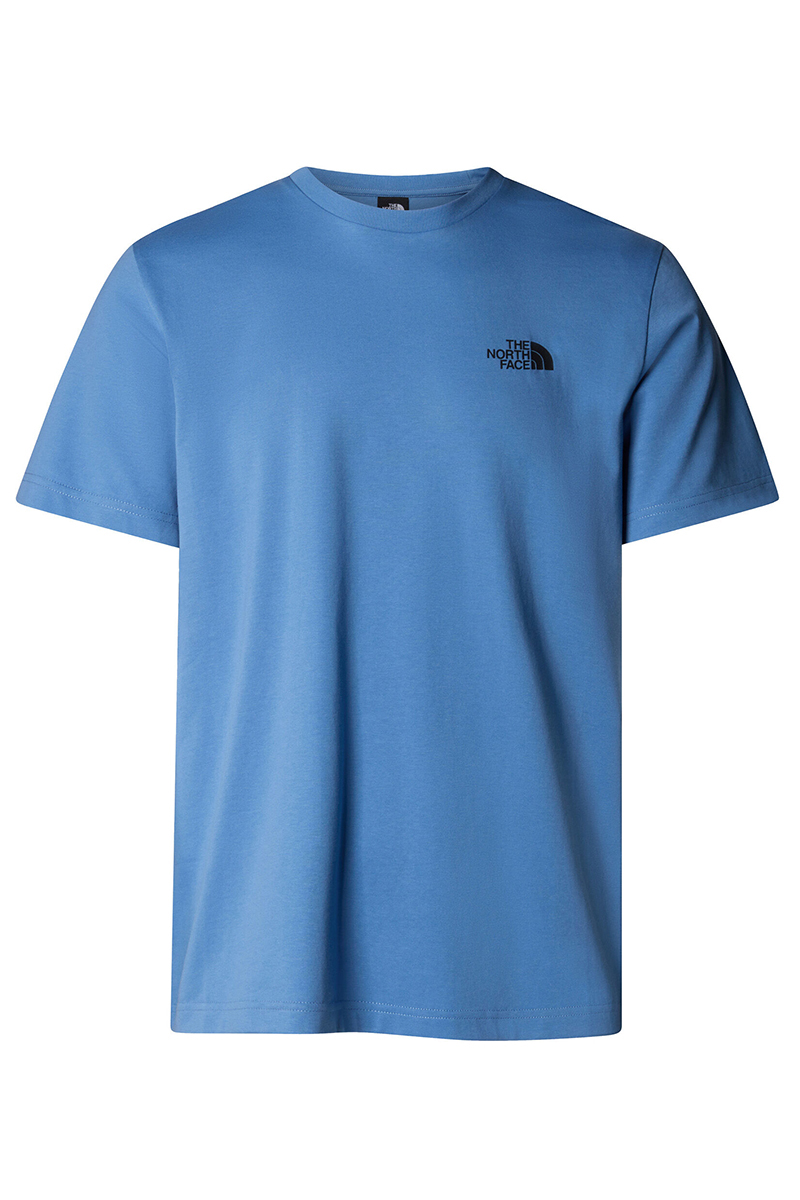 The North Face M S/S SIMPLE DOME TEE Blauw-1 1