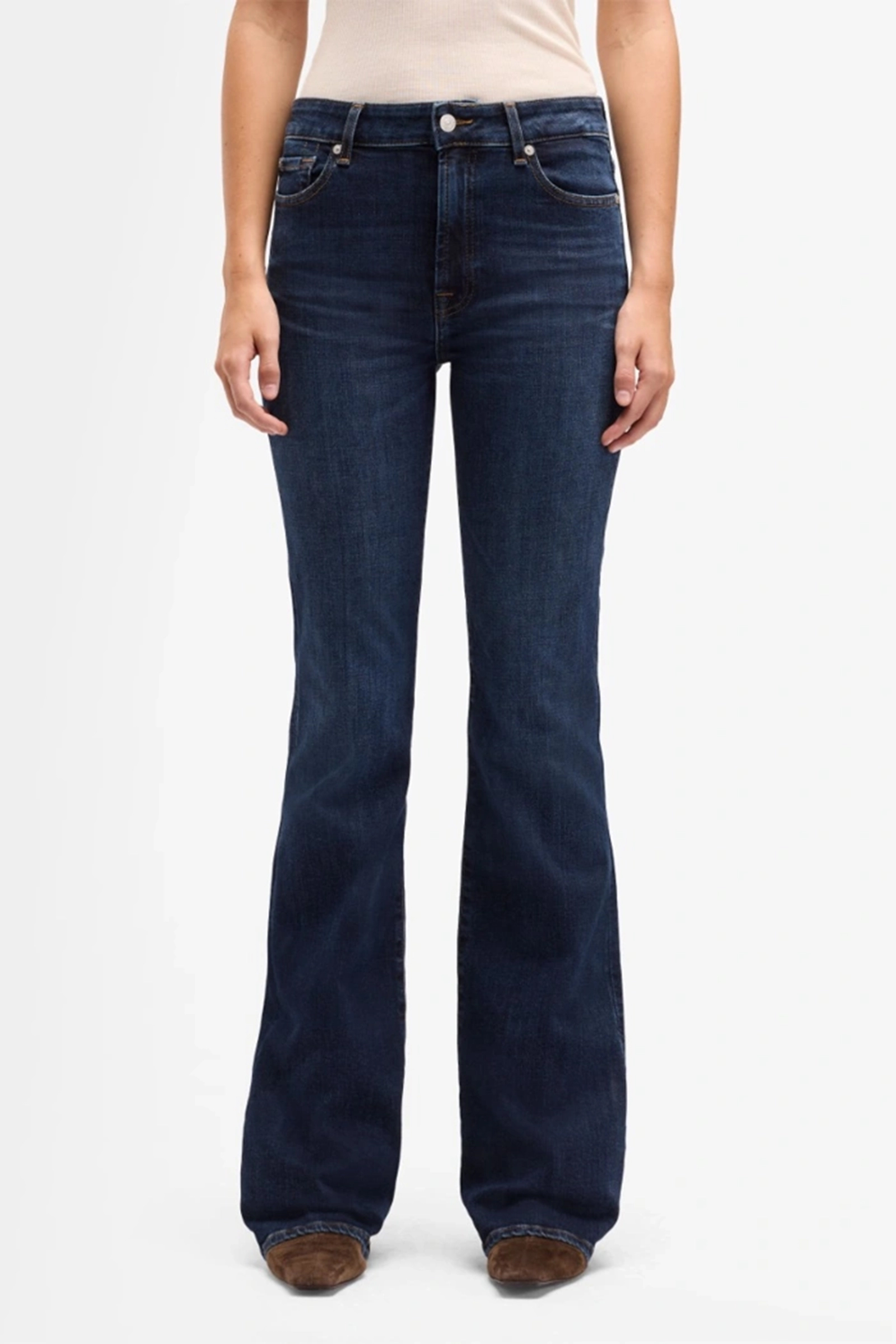 Dames jeans blauw
