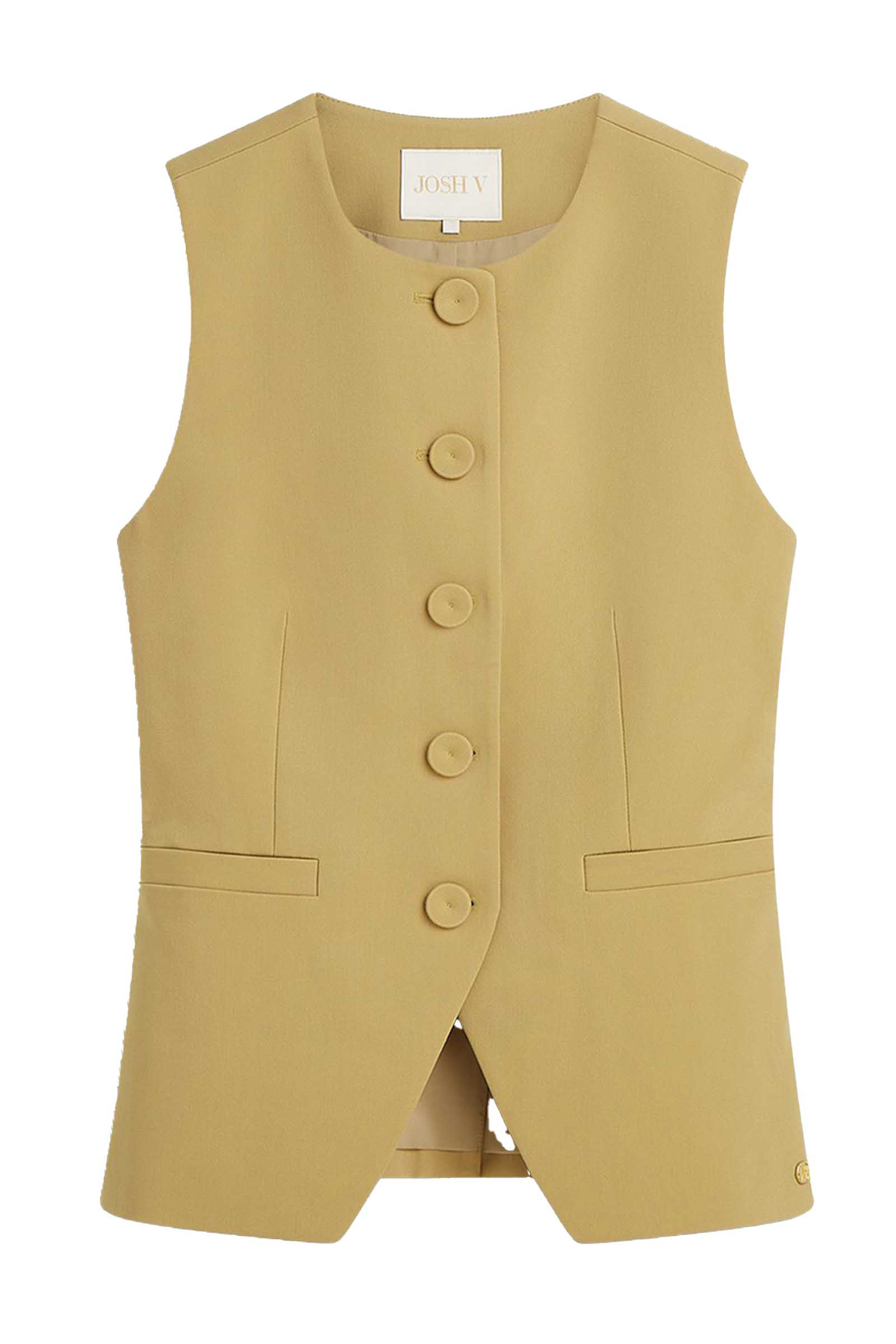 Dames gilet bruin