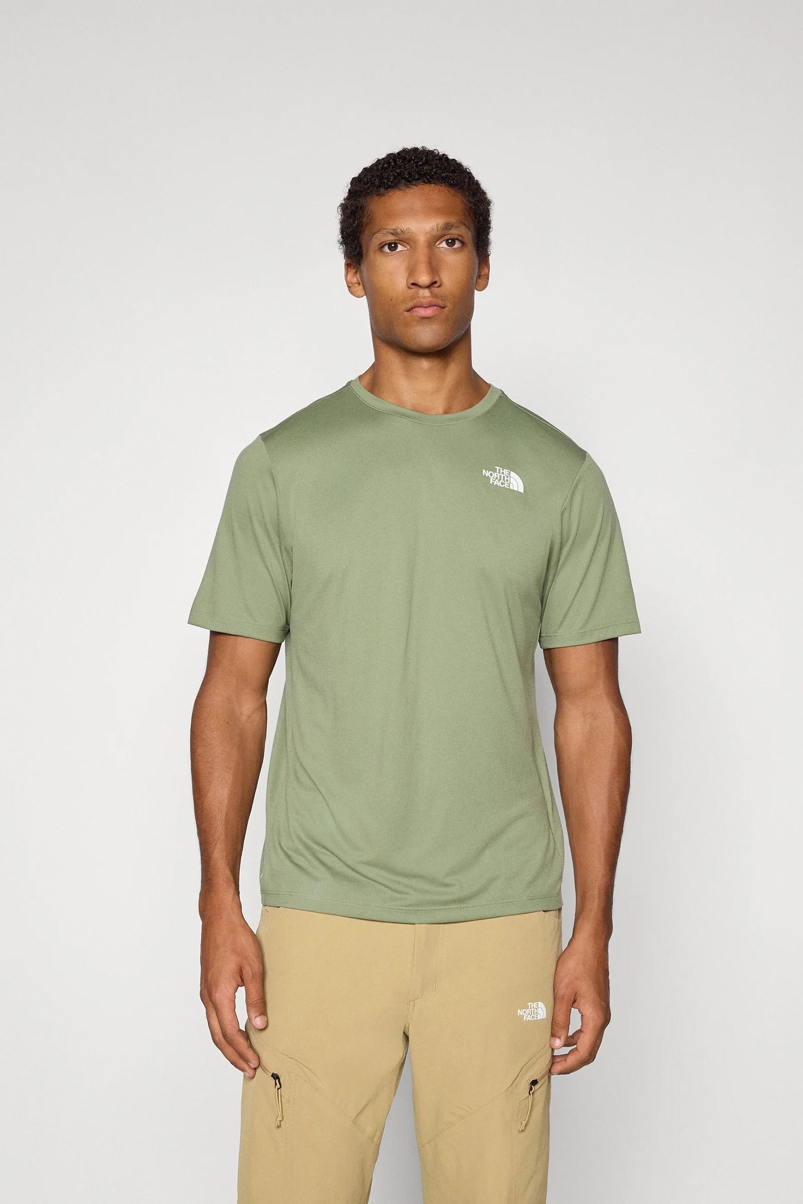 Casual heren t-shirt km groen