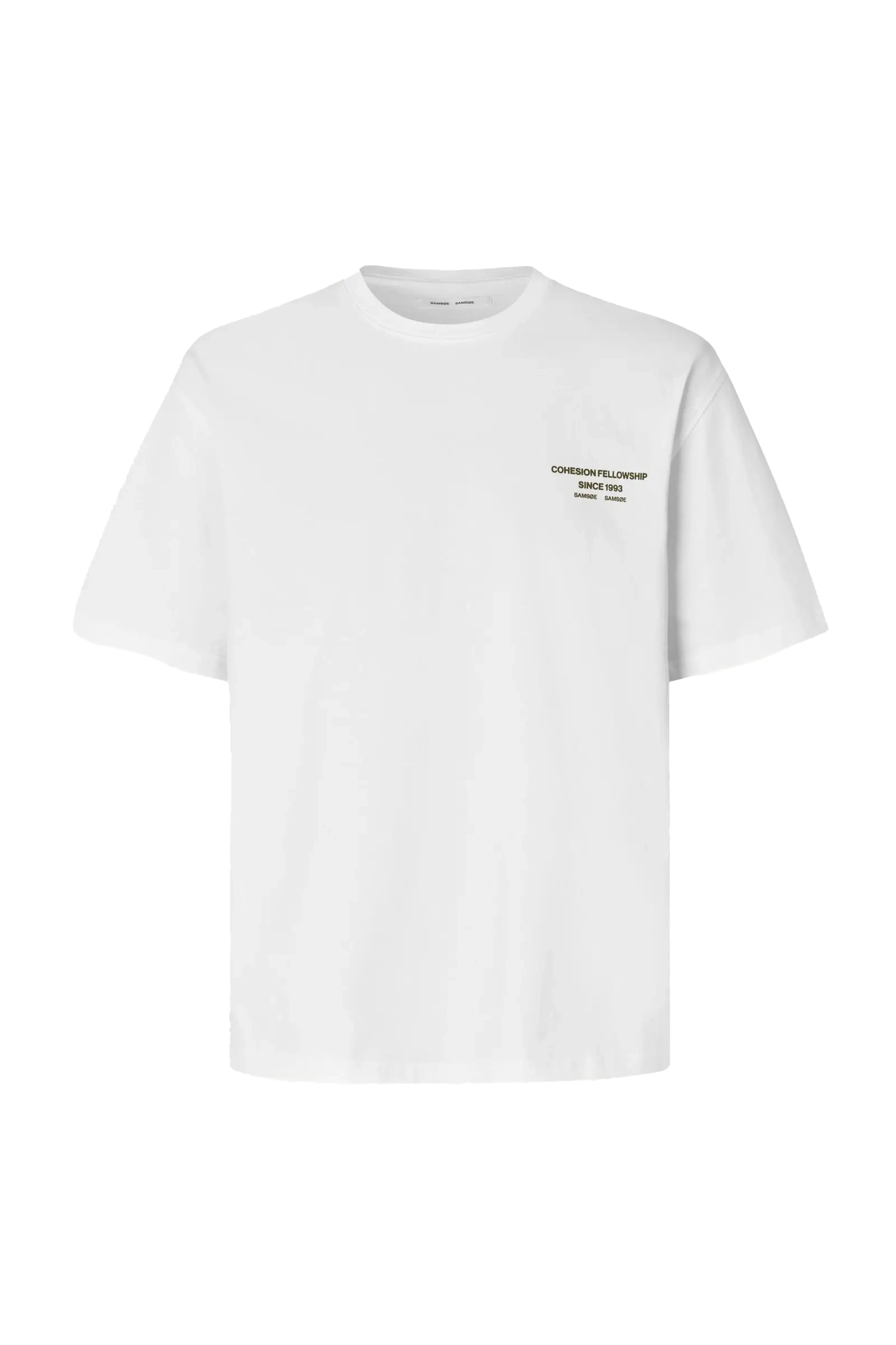 Heren t-shirt kortemouw wit