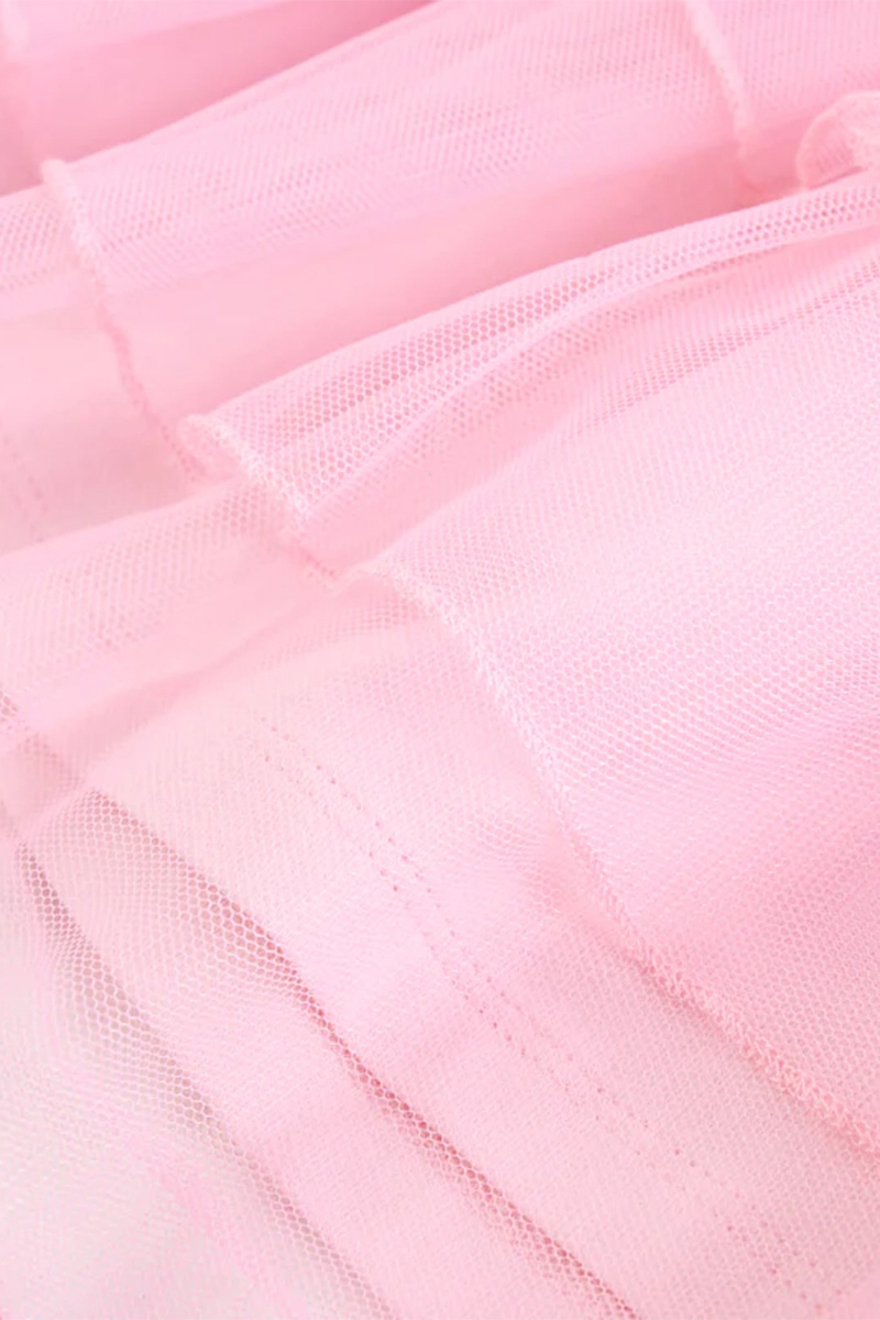 Meisjes rok rose