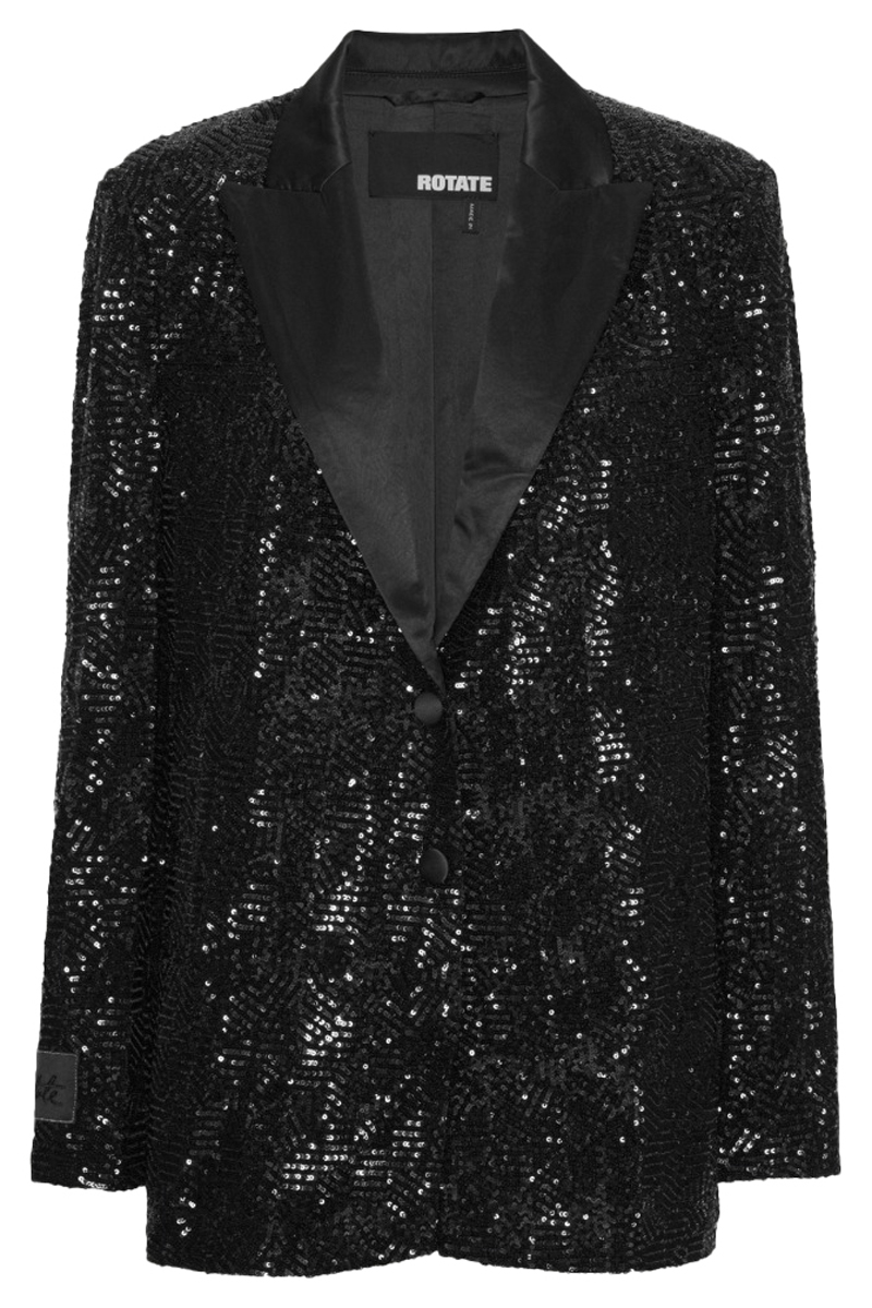 Dames blazer zwart