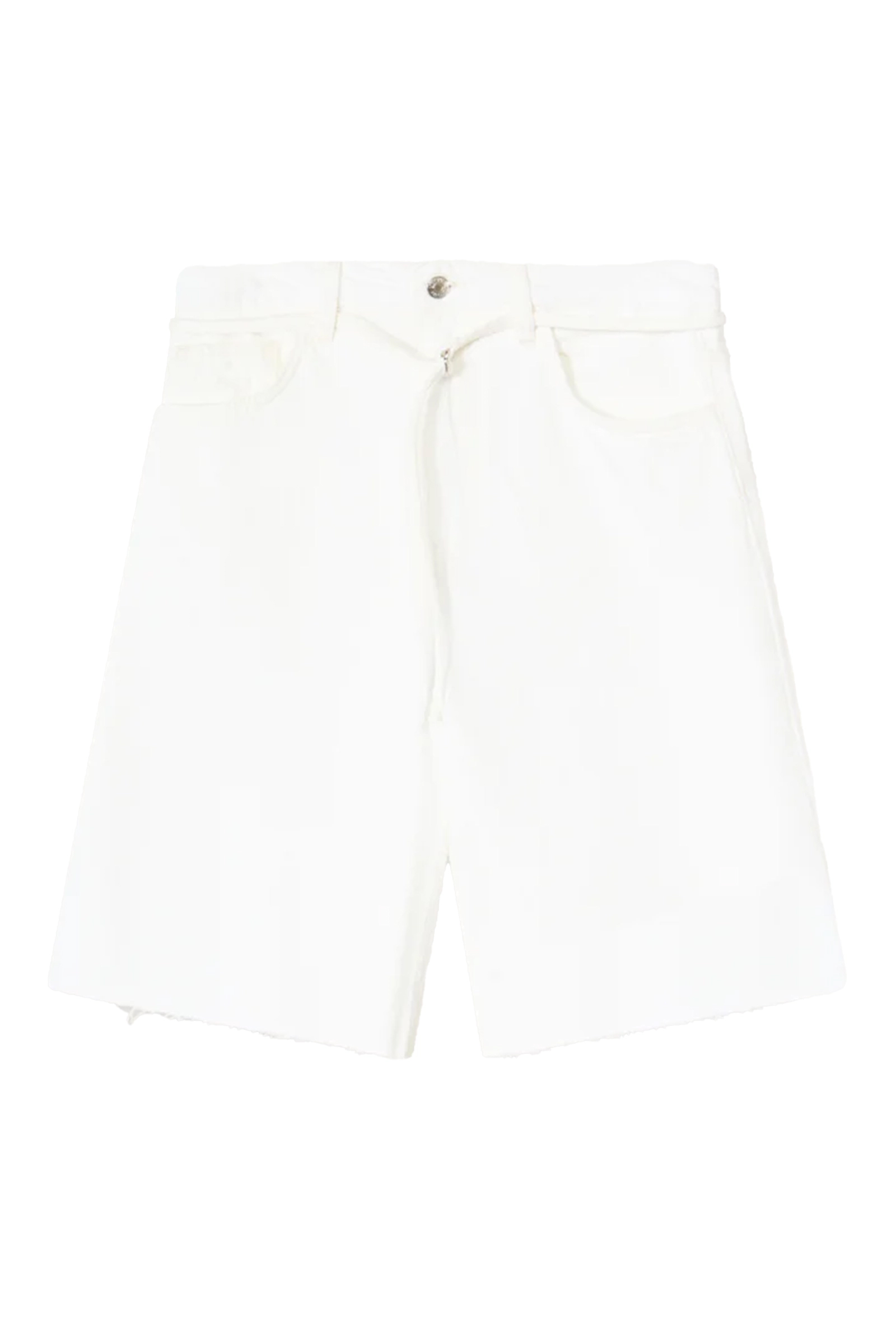 Dames short wit