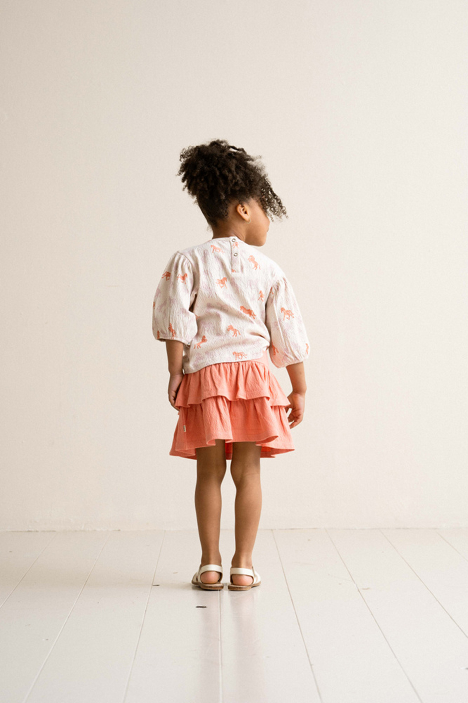 House Of Jamie Ruffled skirt Rose-1 3