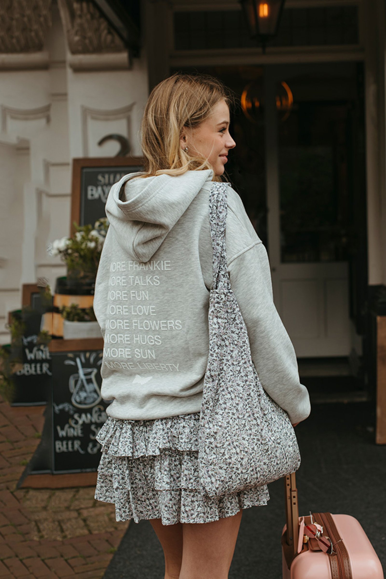 Frankie & Liberty Renske sweatshirt Grijs-1 2