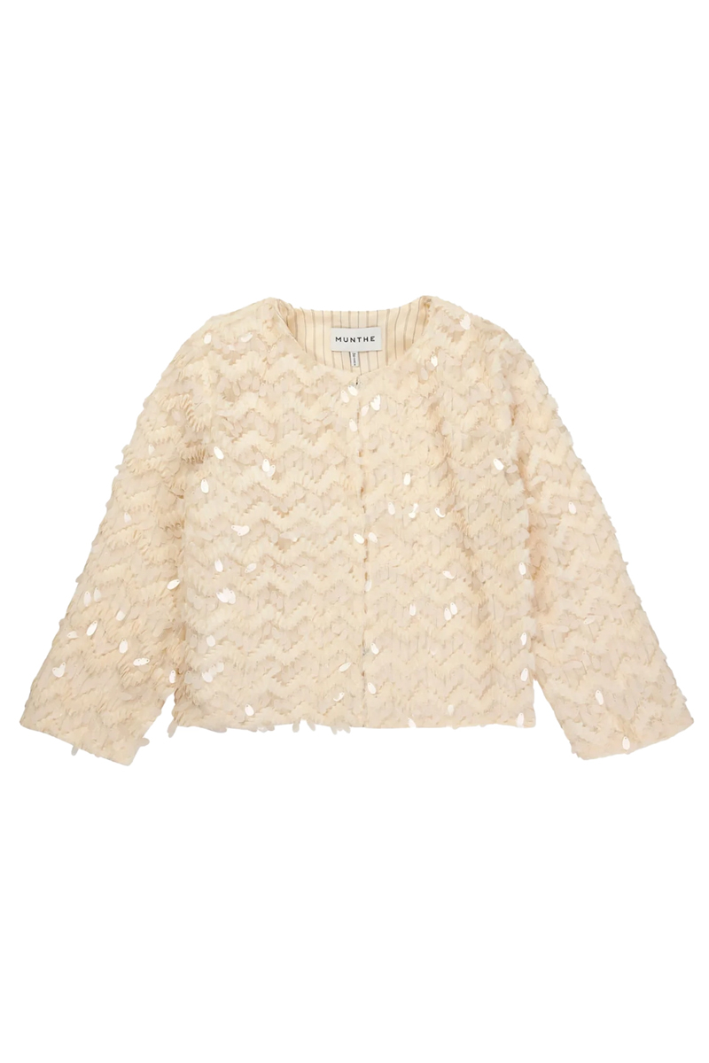 Dames blazer ecru