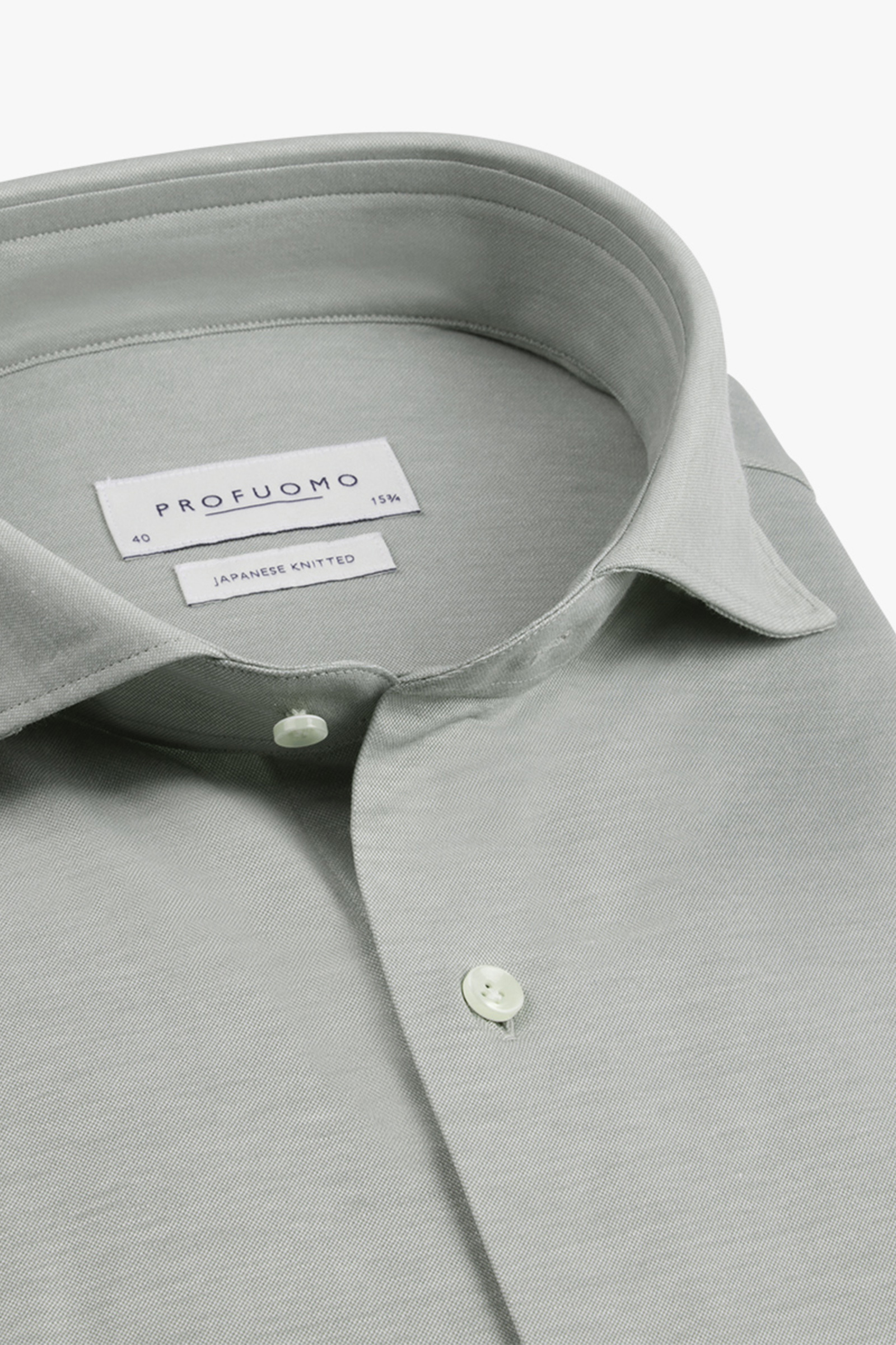 Heren overhemd lm casual groen