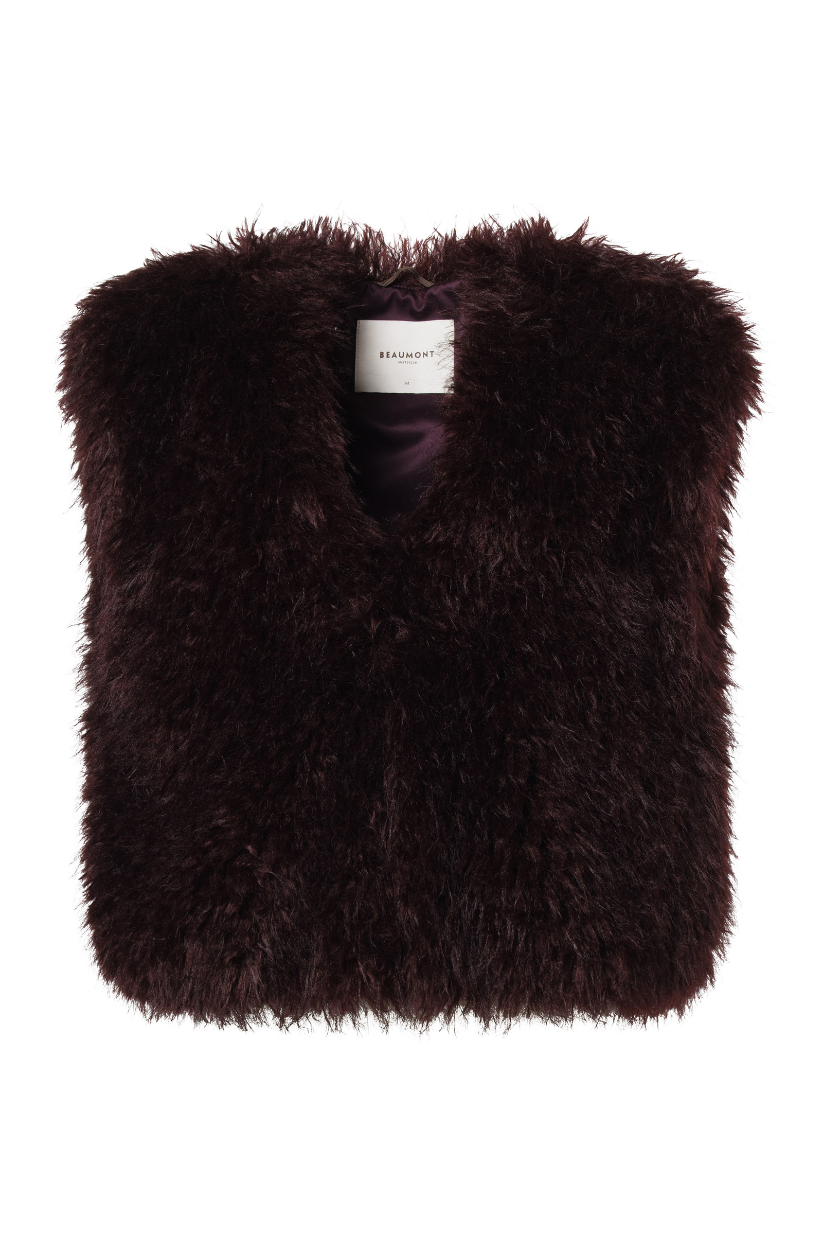 Dames gilet rood