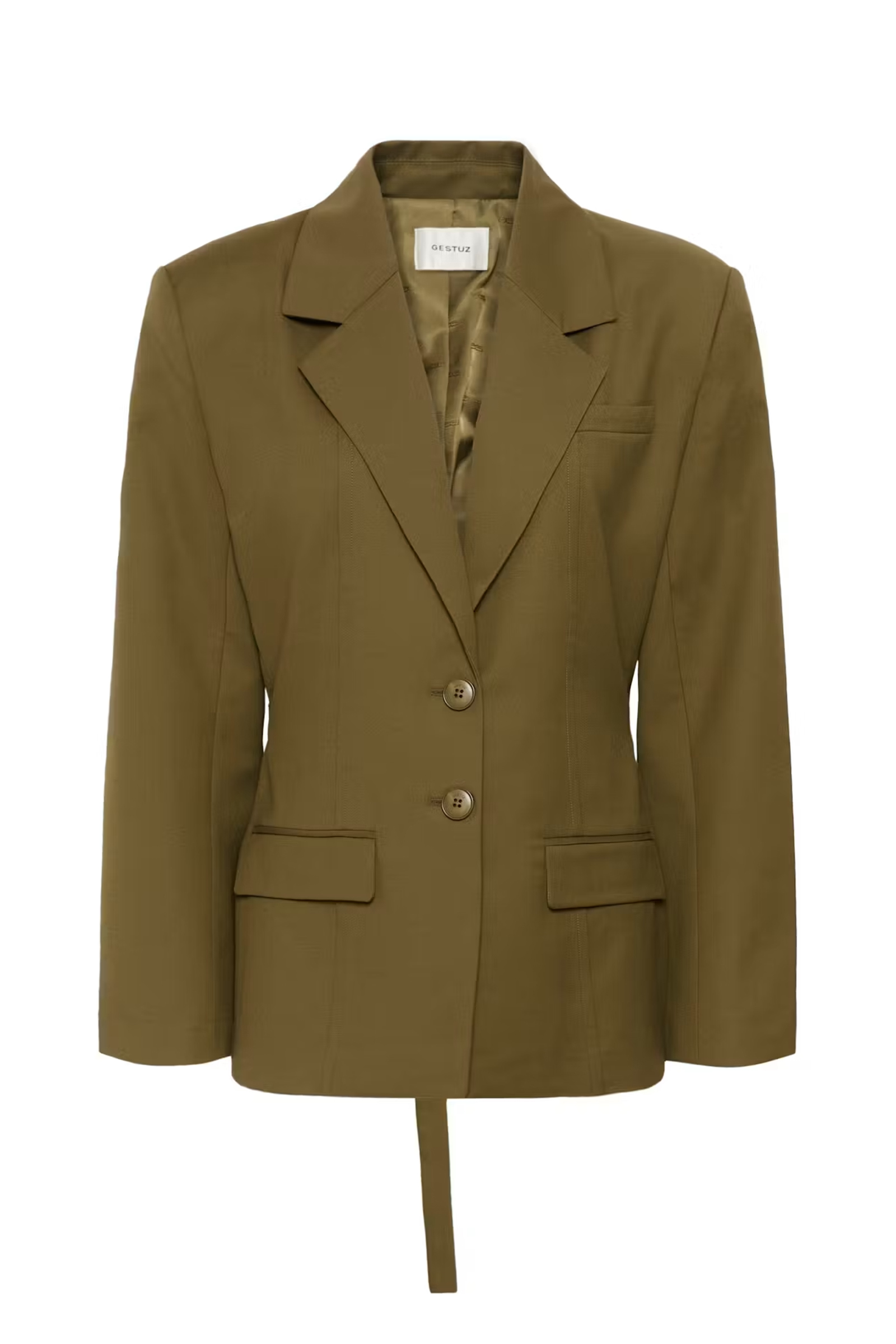 Dames blazer groen