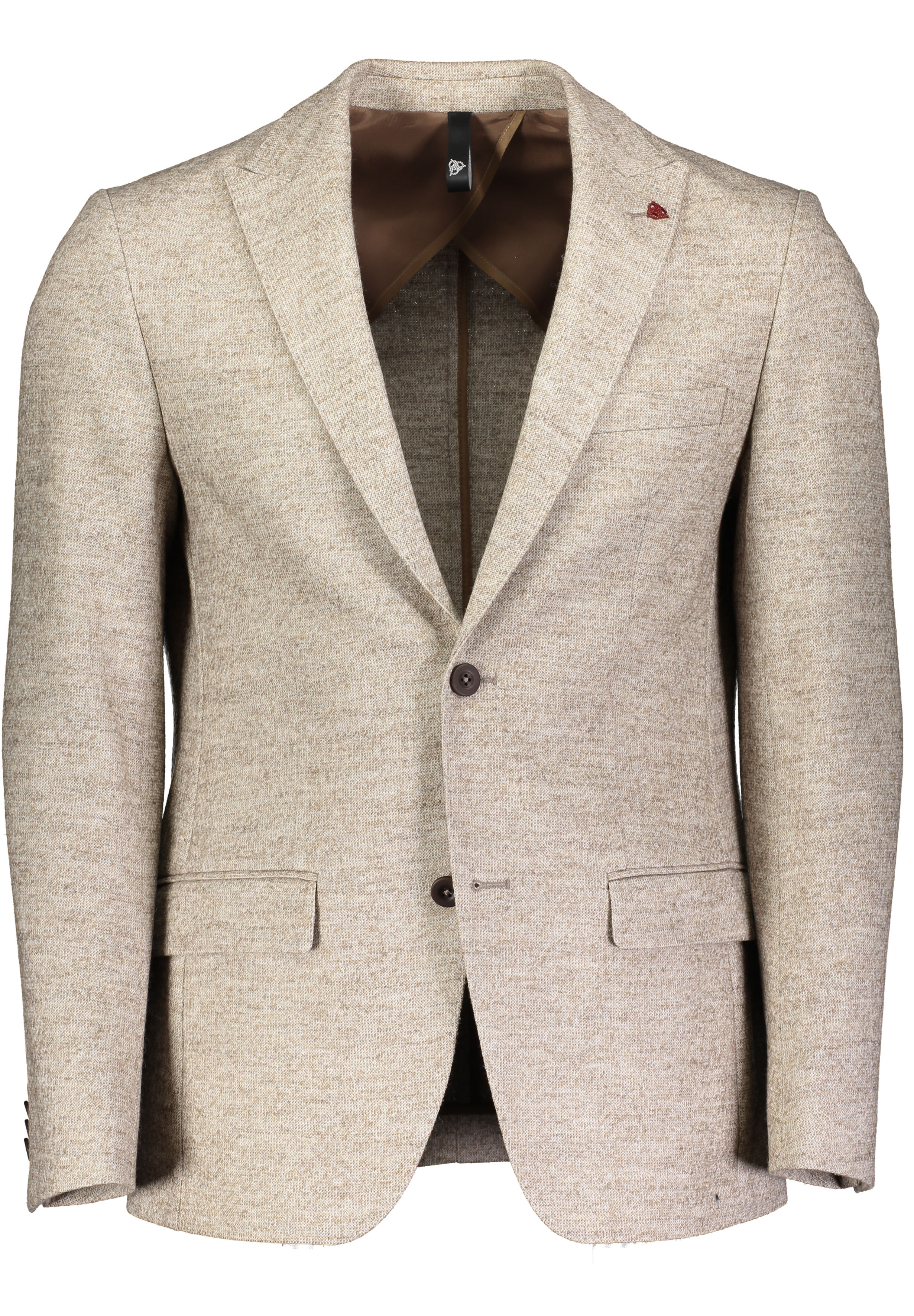 Roy Robson JACKET bruin/beige-1 1