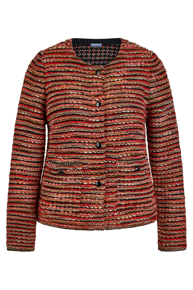 Dames vest bruin