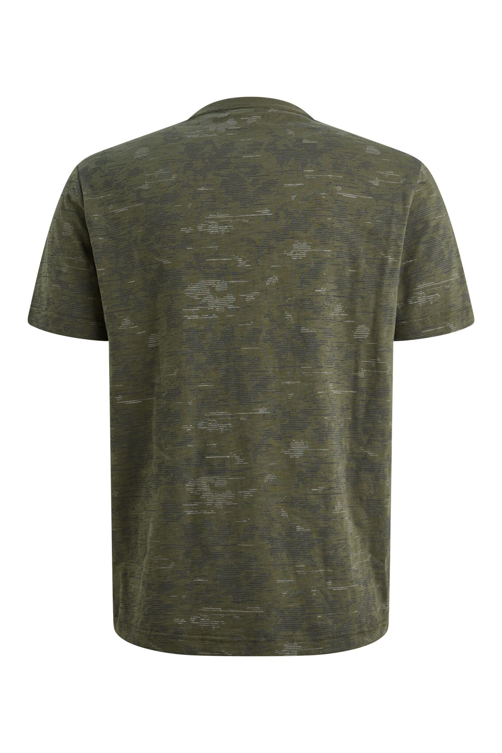 Heren overhemd lm casual groen