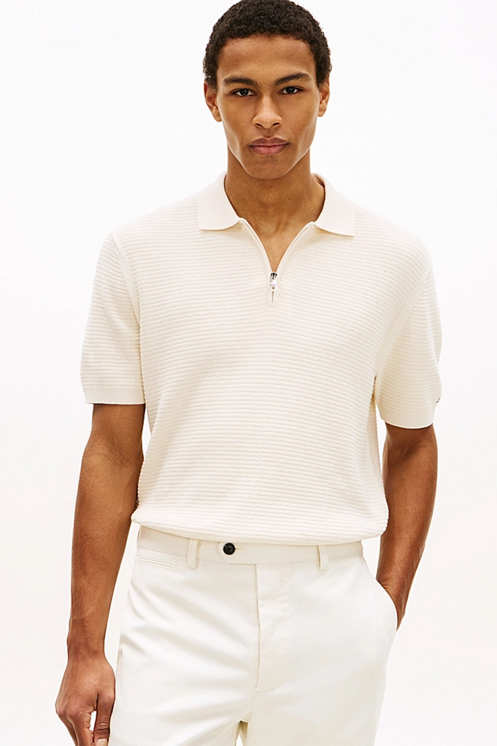 Heren t-shirt kortemouw bruin