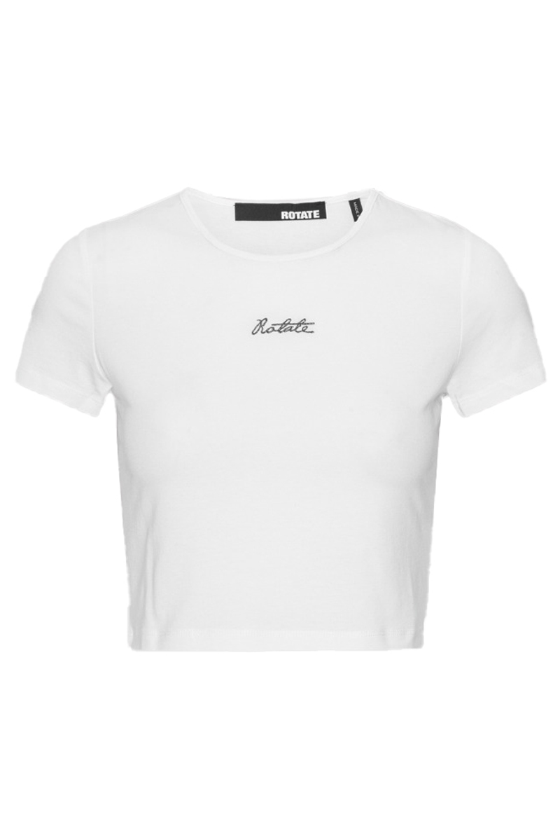 Dames t-shirt korte mouw wit