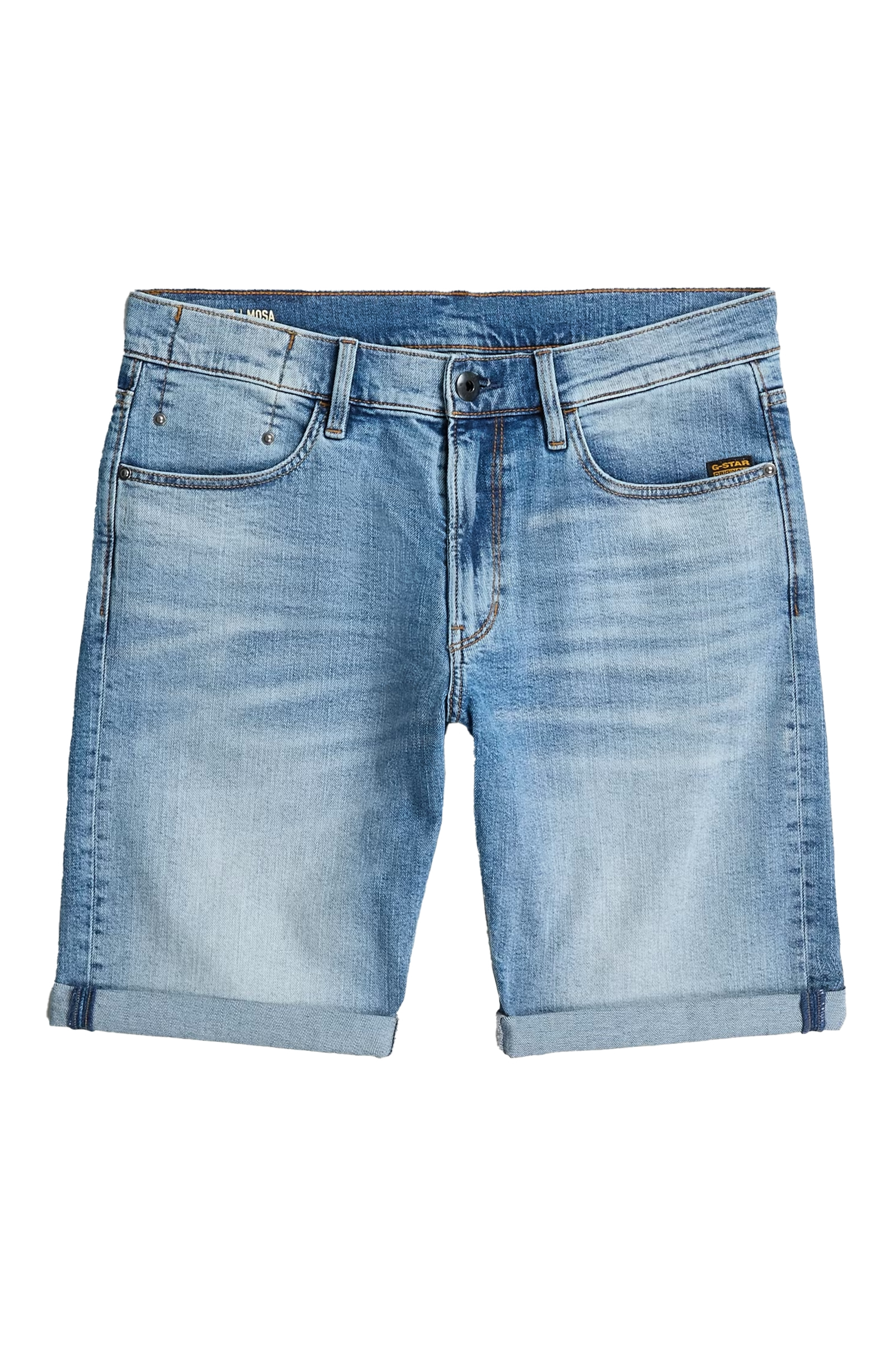 Heren short blauw