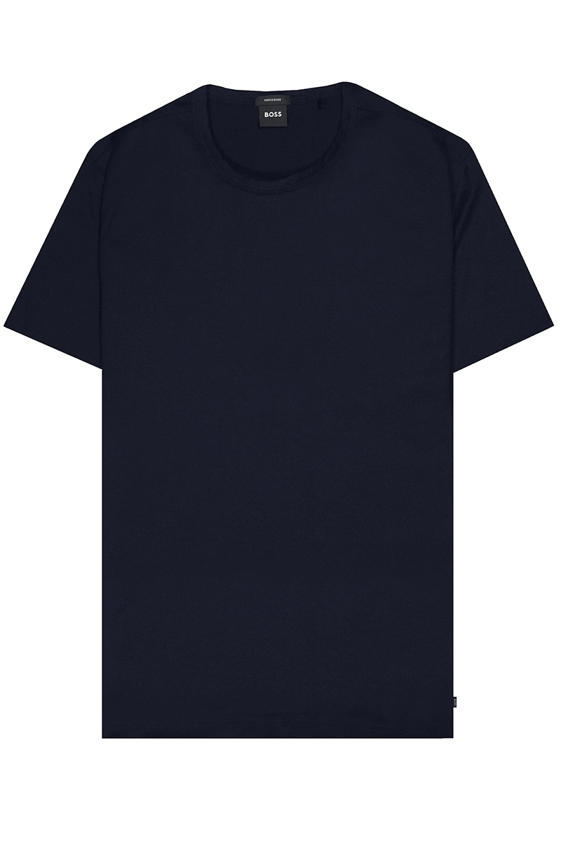 Heren t-shirt kortemouw blauw