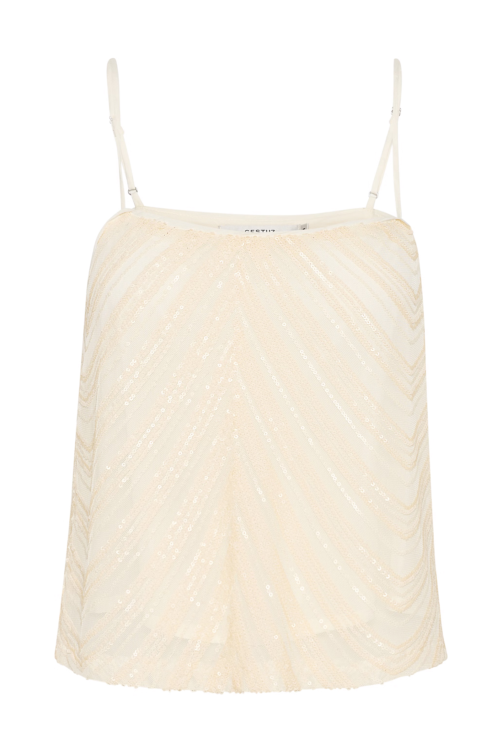 Dames top ecru