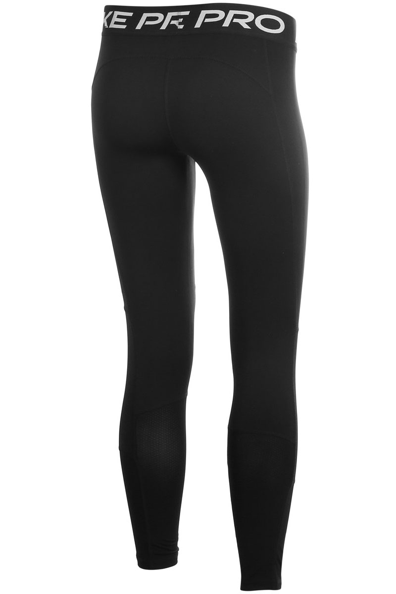 Nike Fitness meisjes tight lang Zwart-1 2