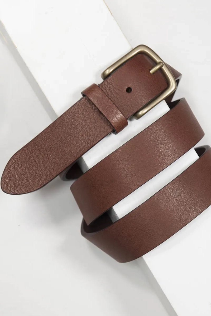 Heren riem bruin