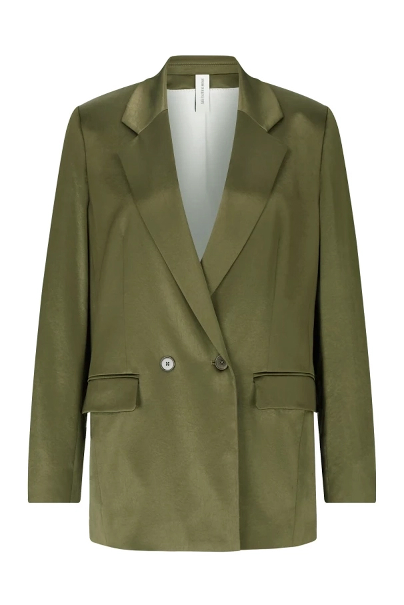 Dames blazer groen